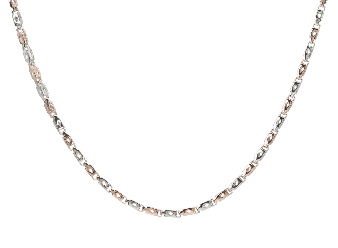 Intertwined Radiance Silver Chain