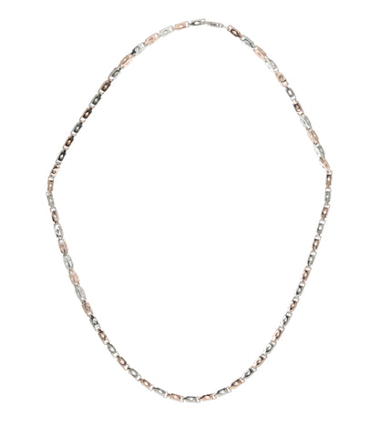 Intertwined Radiance Silver Chain