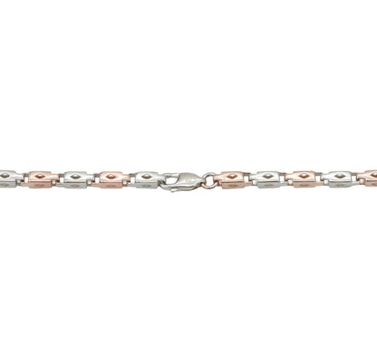 Intertwined Radiance Silver Chain