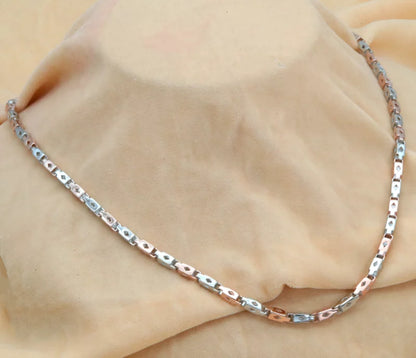 Intertwined Radiance Silver Chain