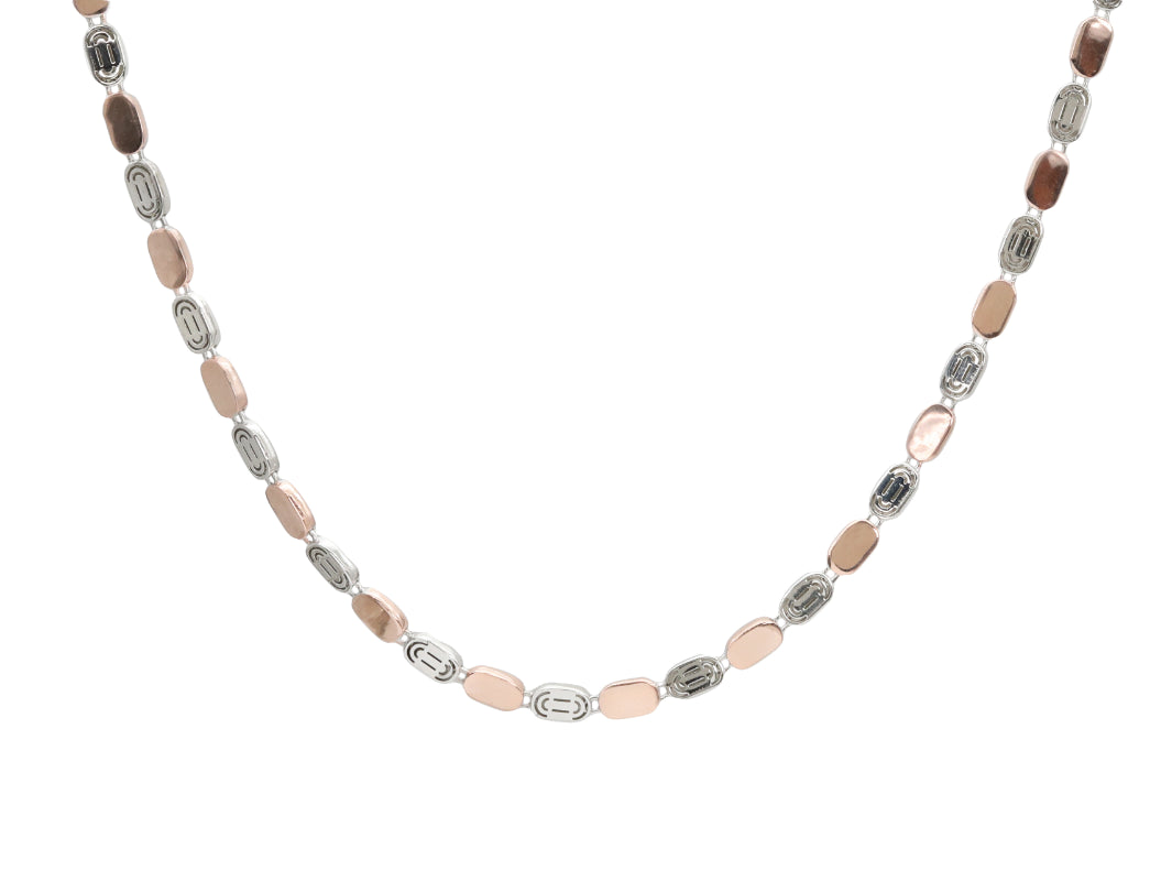 Contempo Oval Dual-Tone Chain