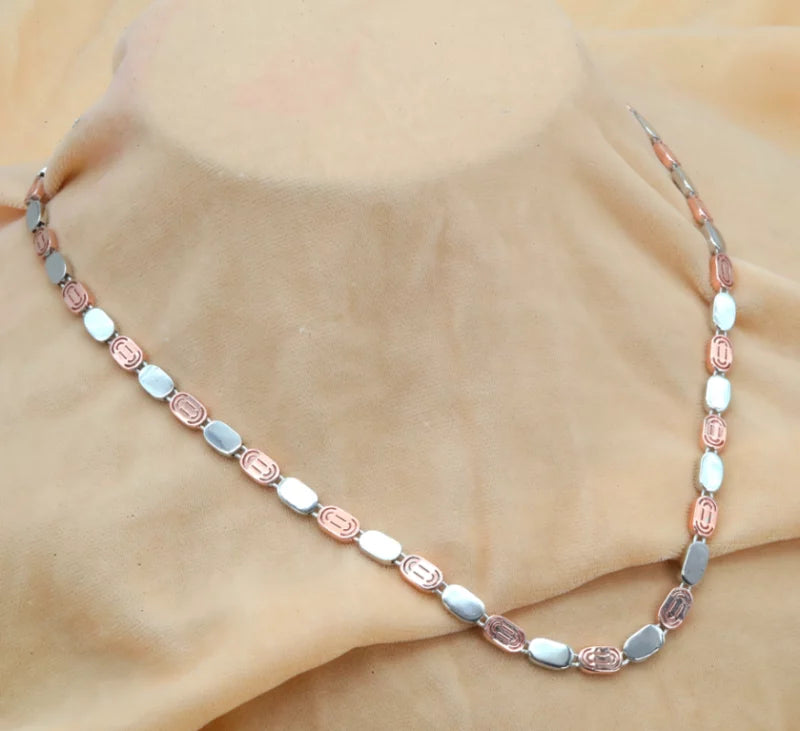 Contempo Oval Dual-Tone Chain