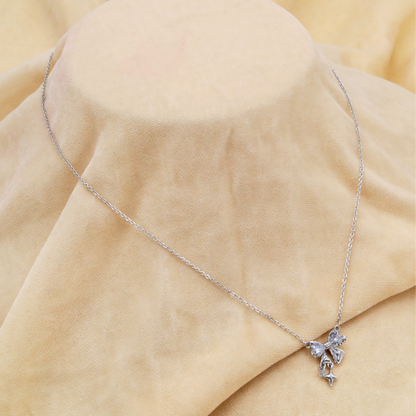 Twinkle Bow Necklace