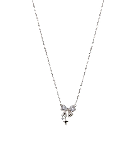 Twinkle Bow Necklace