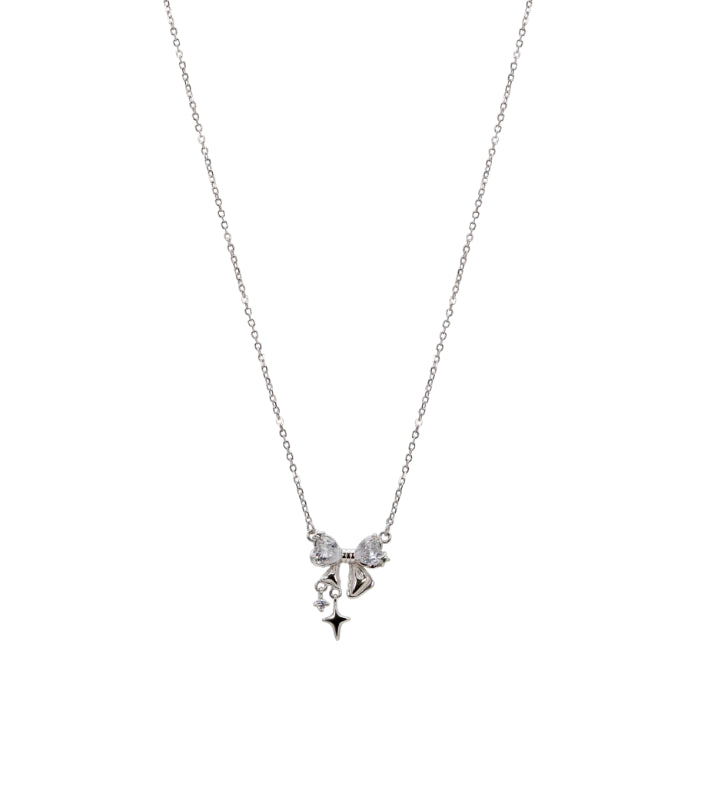 Twinkle Bow Necklace