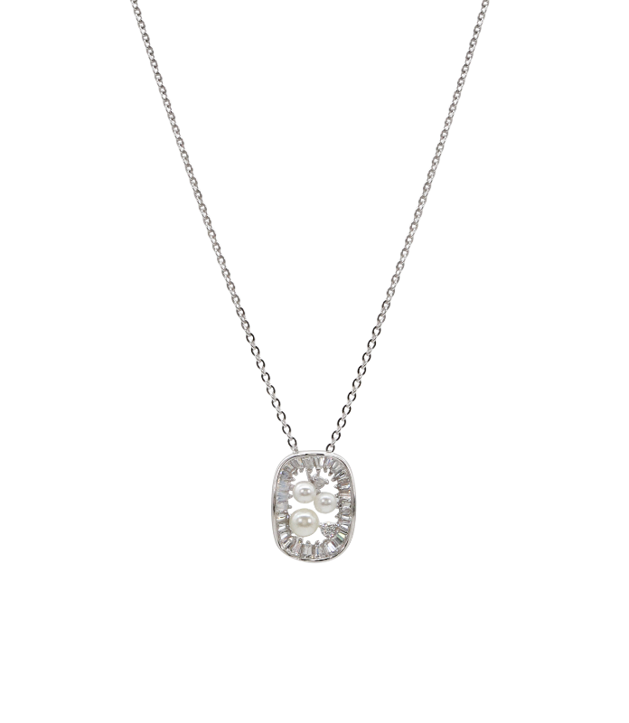 Classic Pearlescent Aura Chain Pendant