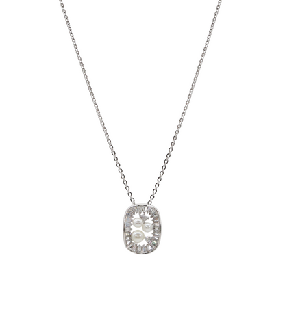 Classic Pearlescent Aura Chain Pendant