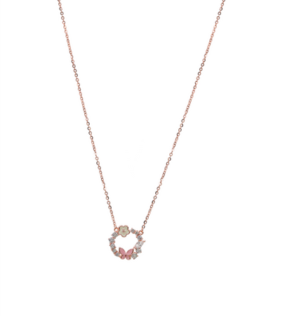 Rose Garden Bloom Chain Pendant