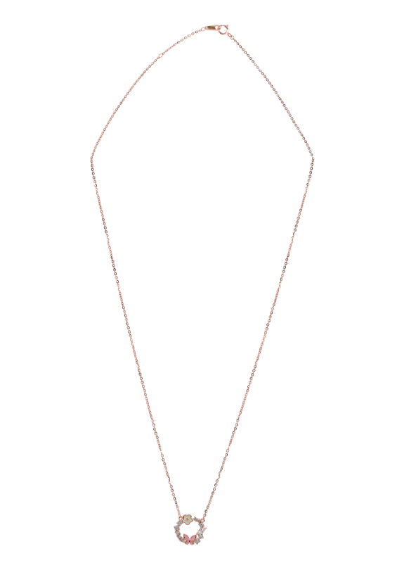 Rose Garden Bloom Chain Pendant