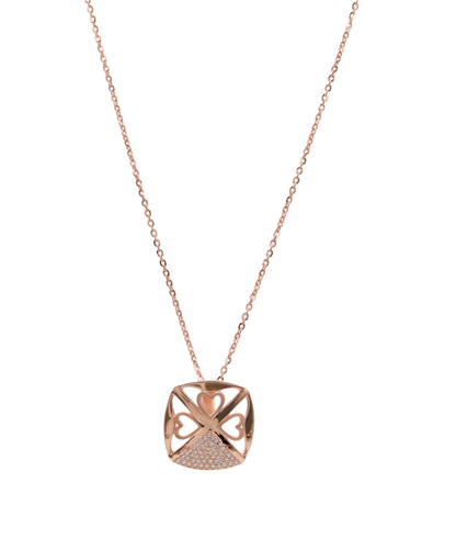 Quad Love Clover Chain Pendant