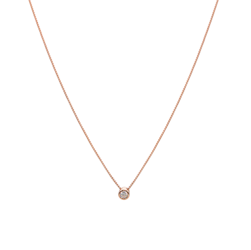 Simply Radiant Rose Chain Pendant