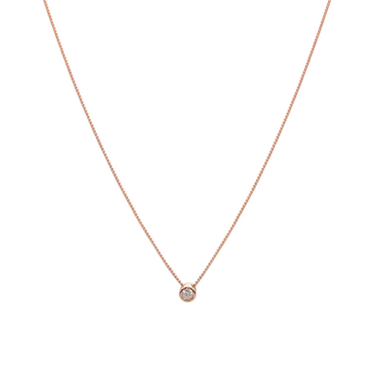 Simply Radiant Rose Chain Pendant