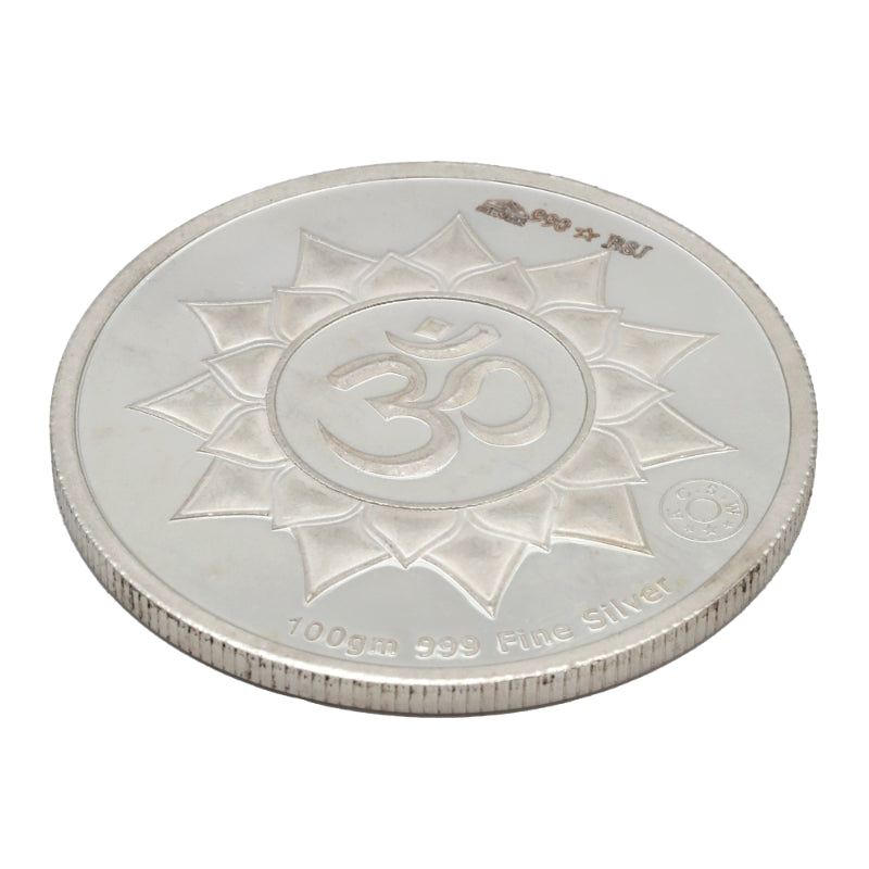 Om Silver Coin