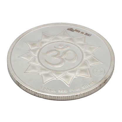 Om Silver Coin