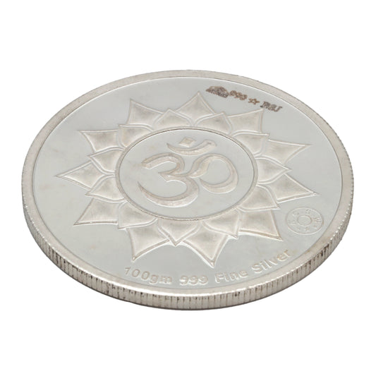 Om Silver Coin
