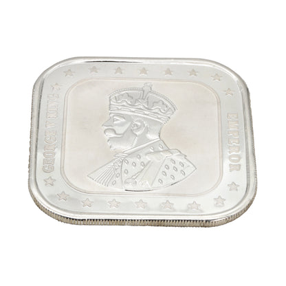 George V Emperor Square Coin