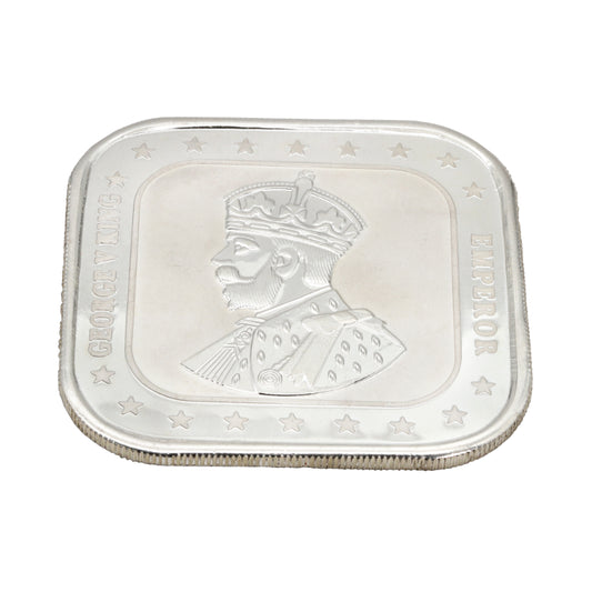 George V Emperor Square Coin