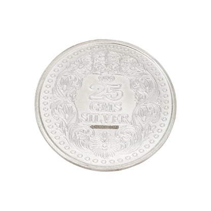 Silver Flourish Coin