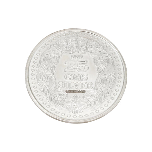 Silver Flourish Coin