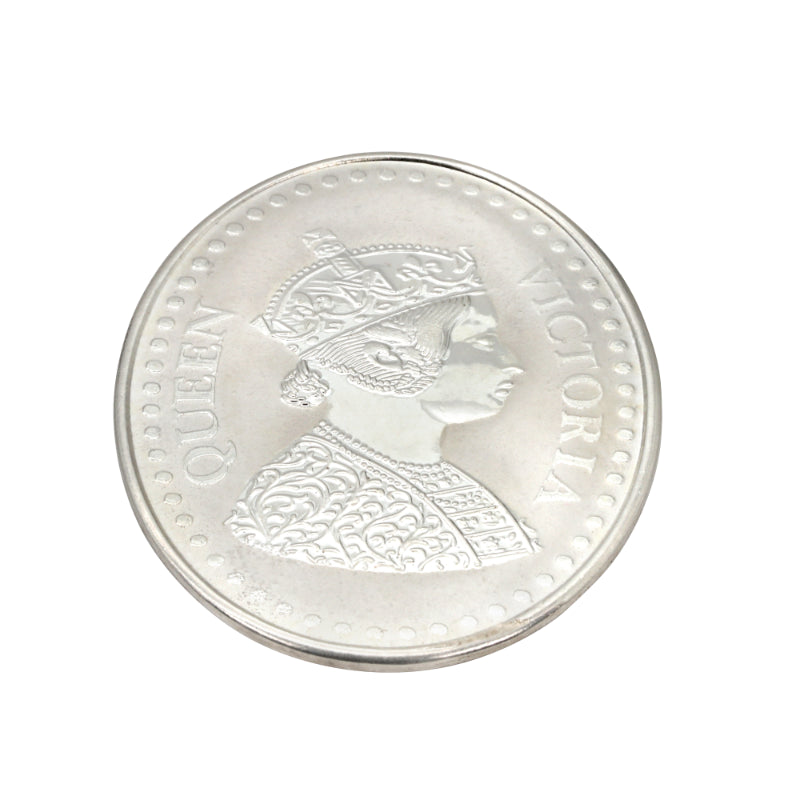 Silver Flourish Coin