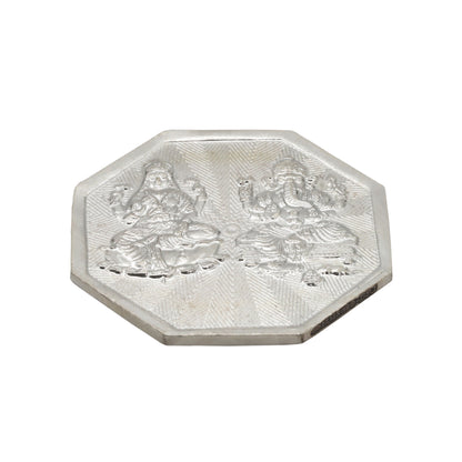 Shree Octagon Silver Coin