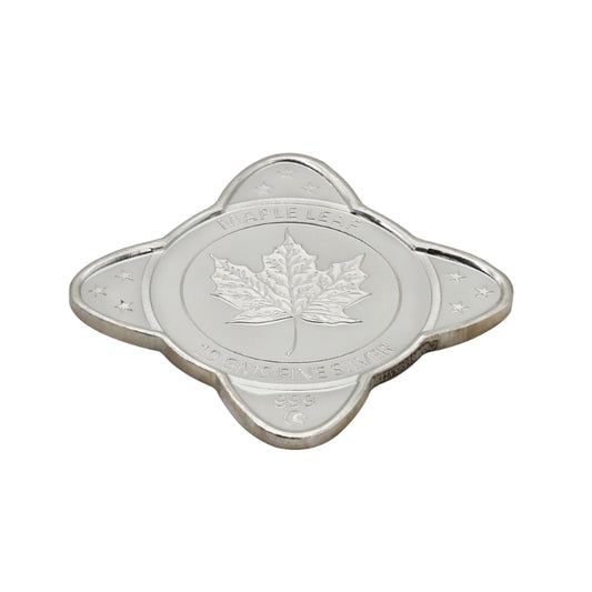 Maple Star Silver Coin