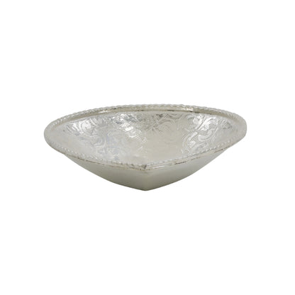 Divine Droplet Sterling Silver Diya
