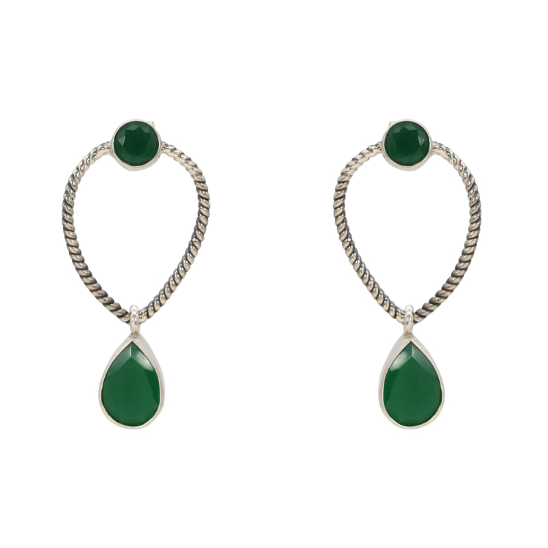 Jade Cascade Earrings