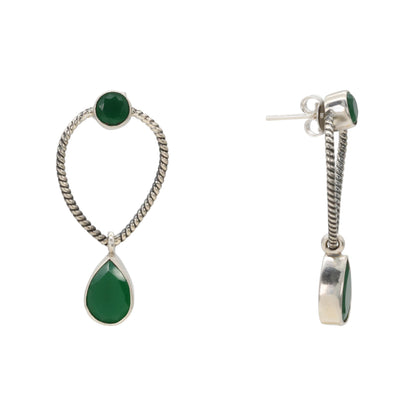 Jade Cascade Earrings