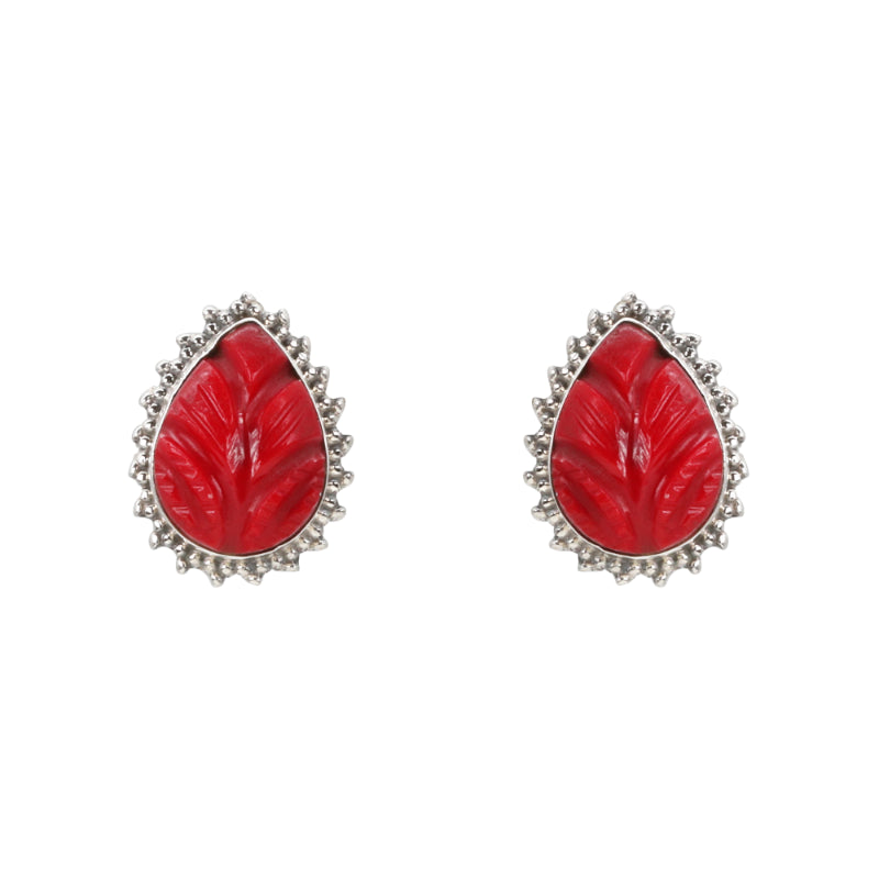 Coral Bloom Studs