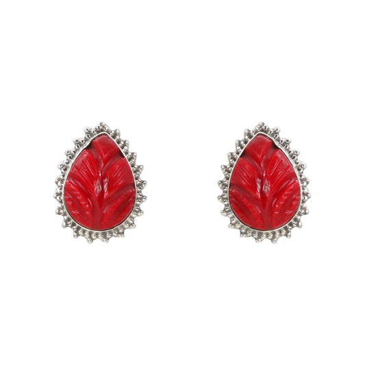 Coral Bloom Studs
