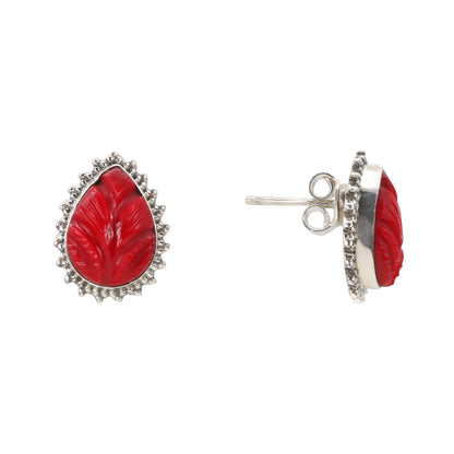 Coral Bloom Studs