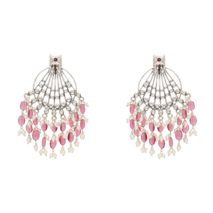 Scarlet Shimmer Chandeliers