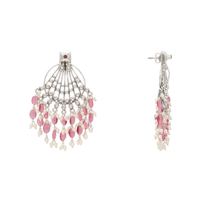 Scarlet Shimmer Chandeliers