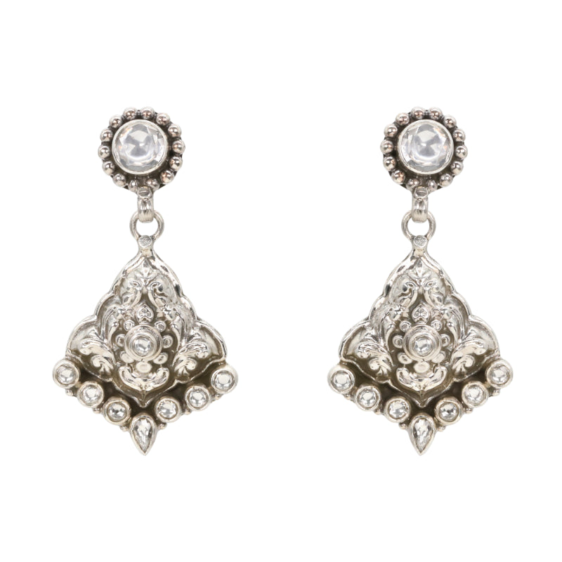 Vintage Filigree Gleam Earrings