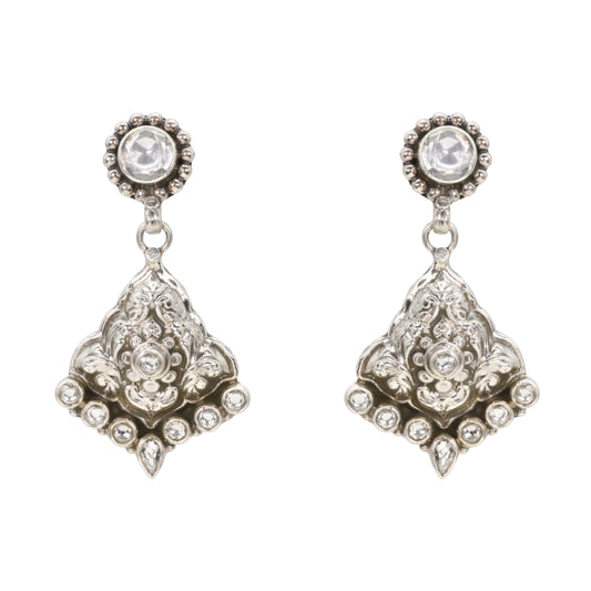 Vintage Filigree Gleam Earrings