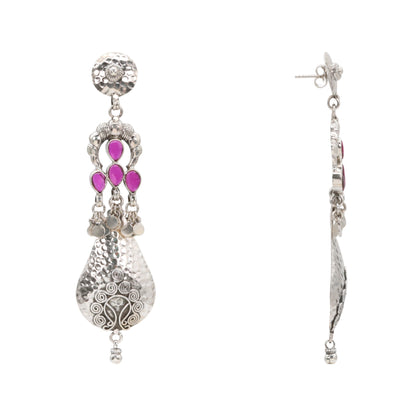 Amethyst Droplet Earrings