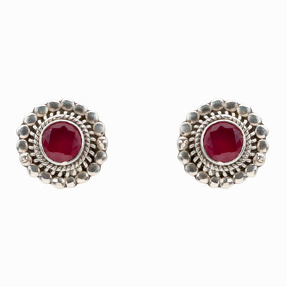 Scarlet Halo Earrings