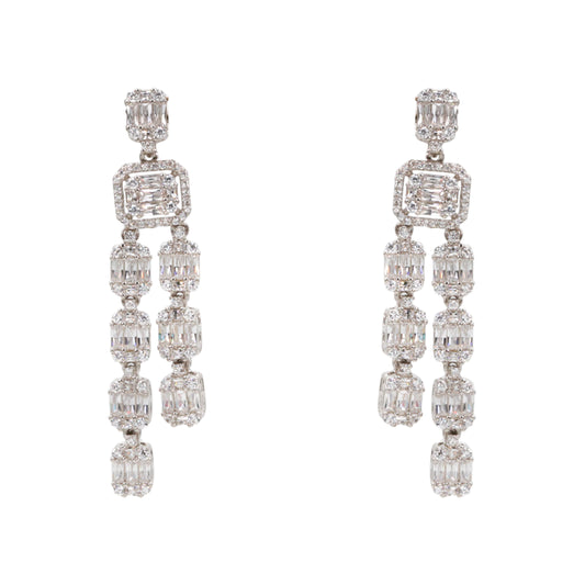 Radiant Cascade Drop Earrings