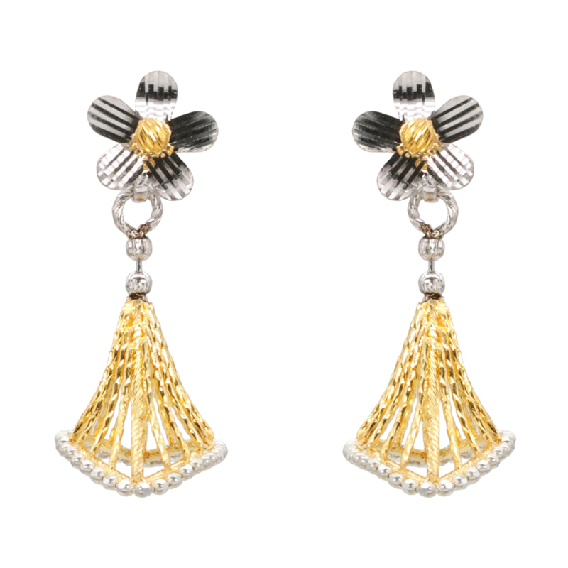 Bumblebee Bloom Drop Earrings