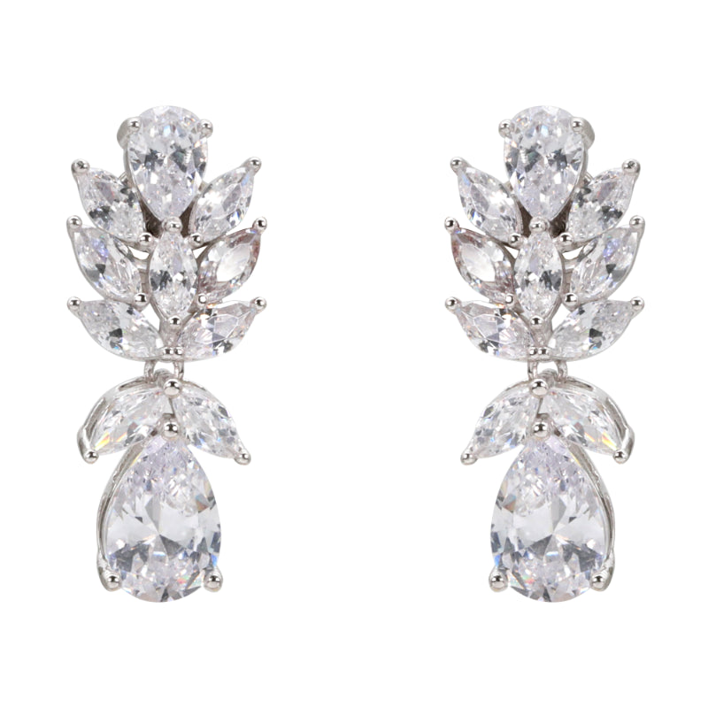 Radiant Marquise & Pear Drop Earrings