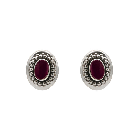 Redstone Stud Earrings