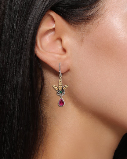 Agni Pankh Patra Earrings