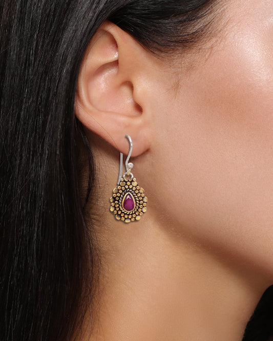 Surya Bindu Karnaphool Earrings