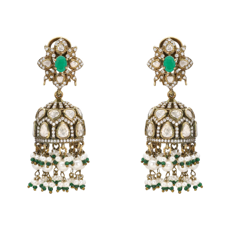 Indra Dhanush Mani Jhumkas