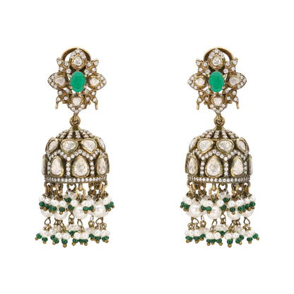 Indra Dhanush Mani Jhumkas