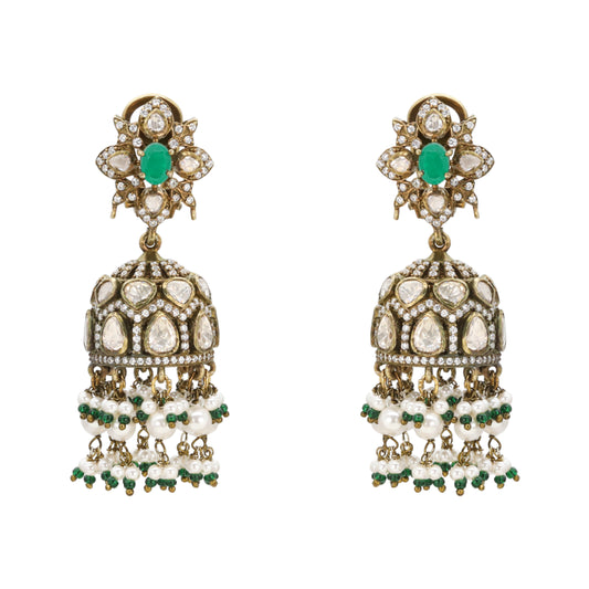 Indra Dhanush Mani Jhumkas