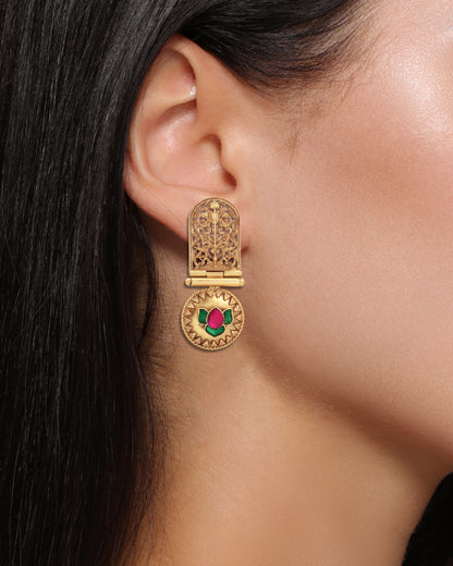 Jali Kamal Earrings