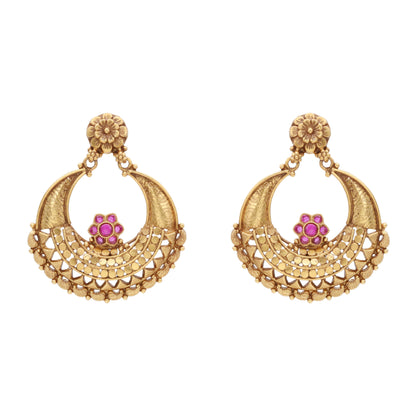 Swarna Pushpa Chandrika Earrings