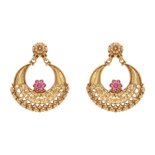 Swarna Pushpa Chandrika Earrings